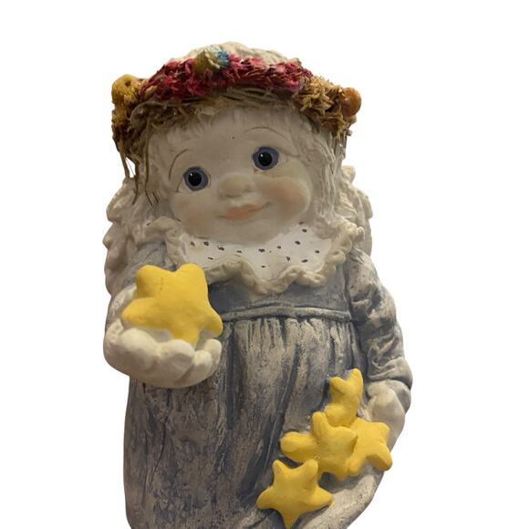 Dreamsicles DC141 Miss Morning Star Angel Holding Stars Figurine 7" Tall 1994 - Picture 9 of 13